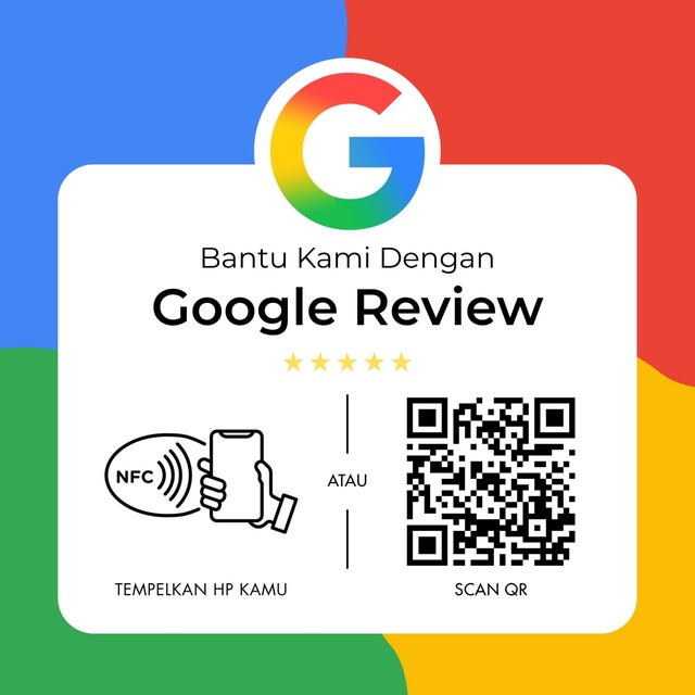 Kartu NFC/QR Google Review TernakCuan